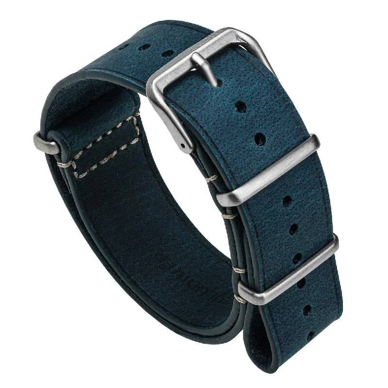 1973 British Military Watch Strap: OXFORD - Vintage Blue