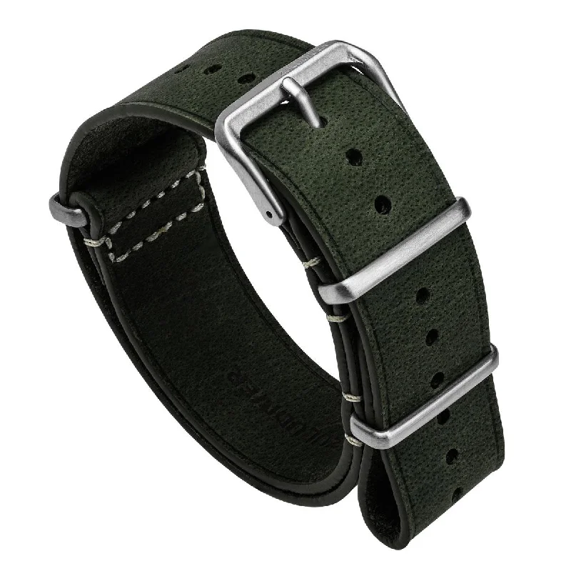 1973 British Military Watch Strap: OXFORD - Vintage Green