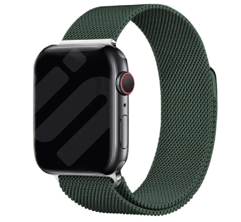 Apple Watch Milanese Strap (Dark Green)