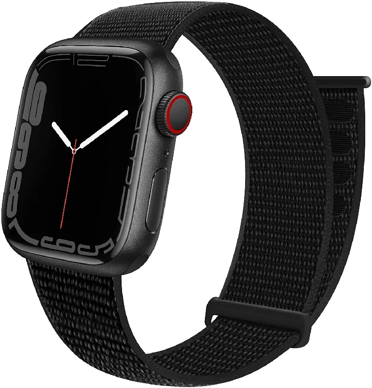 Apple Watch Nylon Loop Strap (Black)