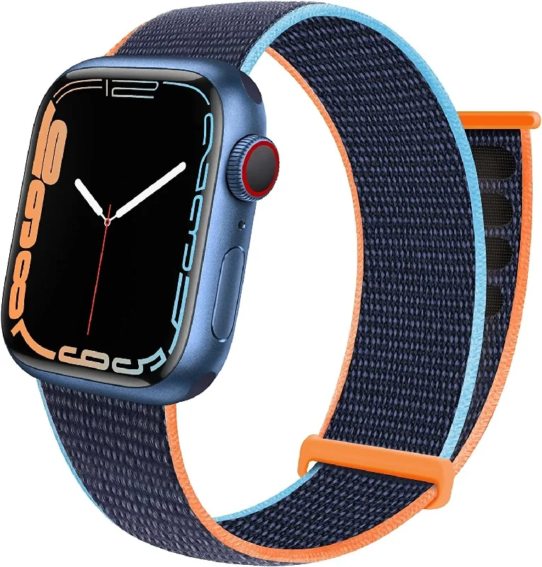 Apple Watch Nylon Loop Strap (Dark Blue)