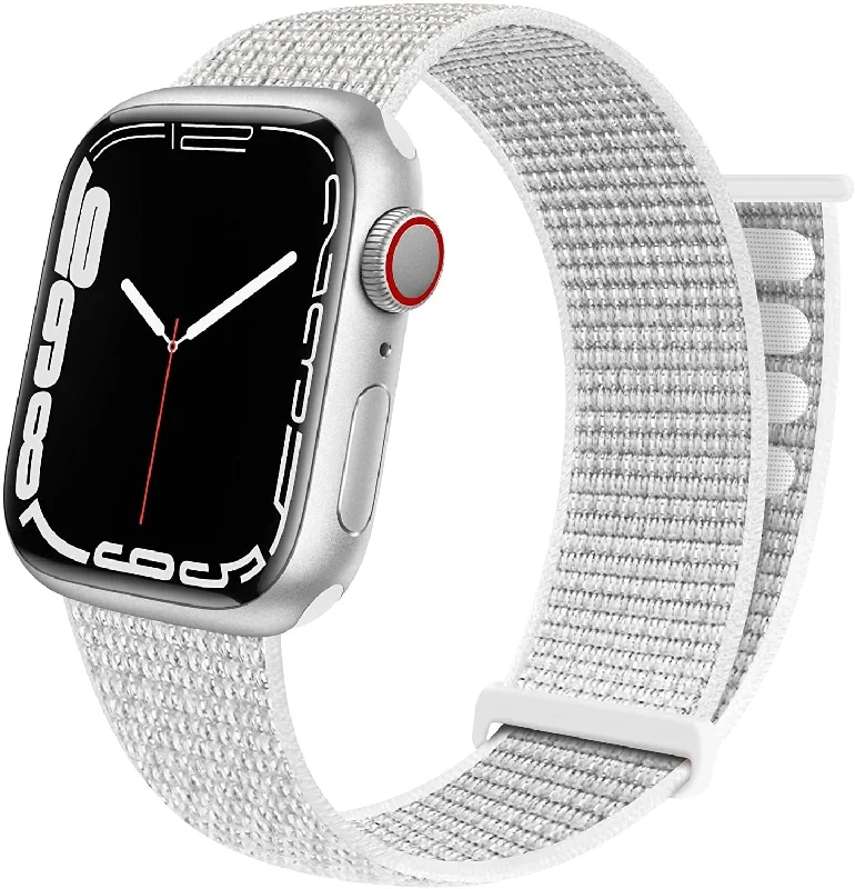 Apple Watch Nylon Loop Strap (White)