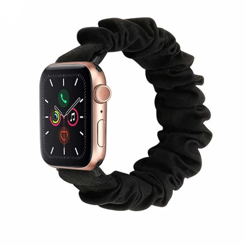 Apple Watch Scrunchie Strap (Black)