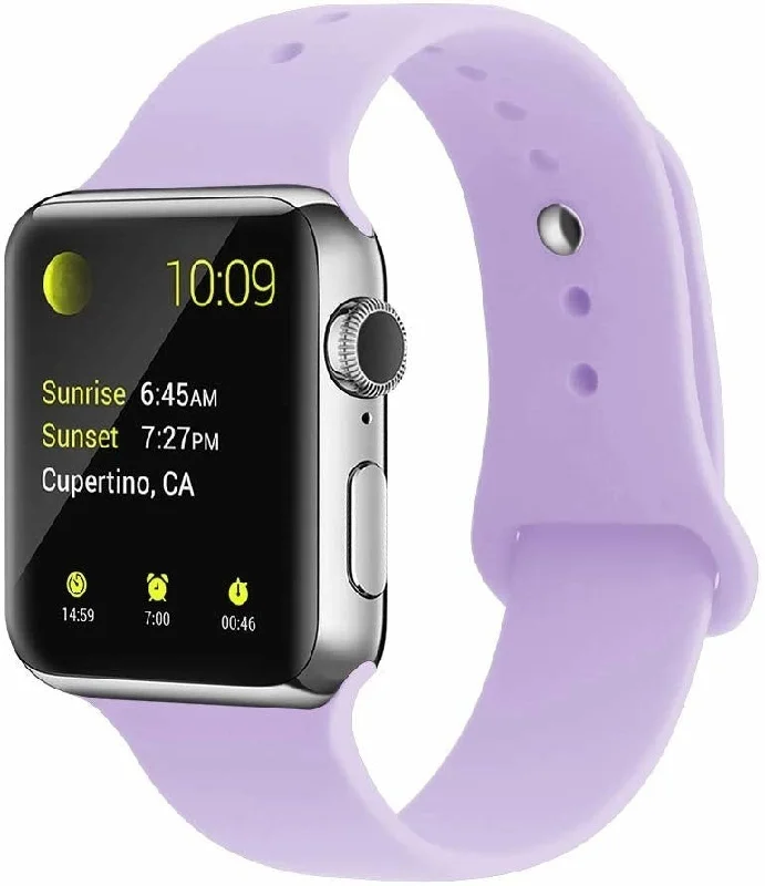 Apple Watch Silicone Strap (Lilac)