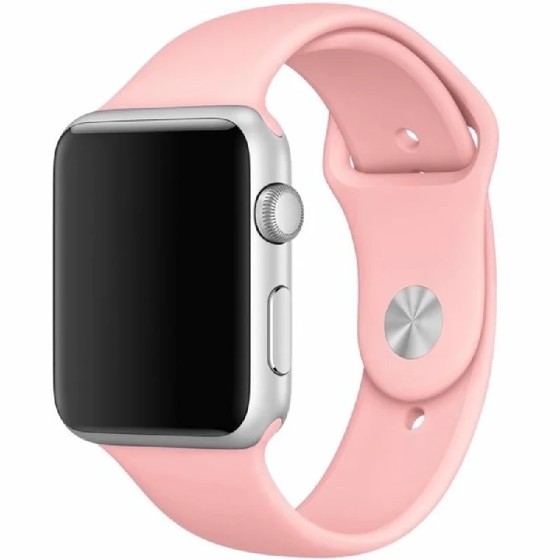 Apple Watch Silicone Strap (Pink)