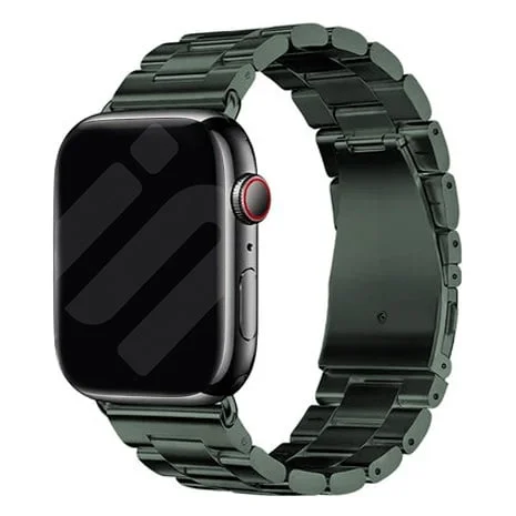 Apple Watch Steel Strap (Dark Green)