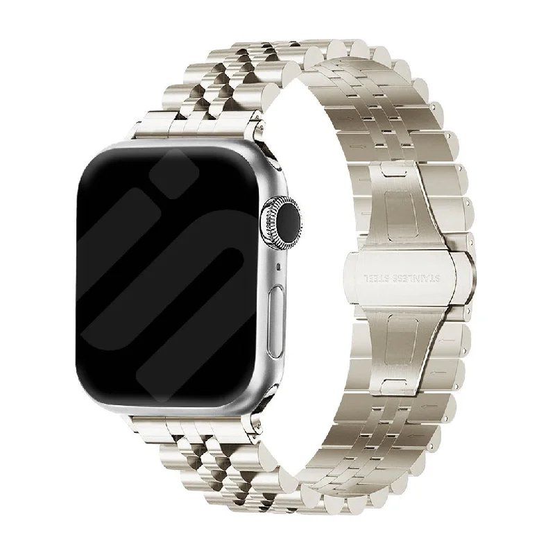 Apple Watch Steel Strap Jubilee (Starlight)