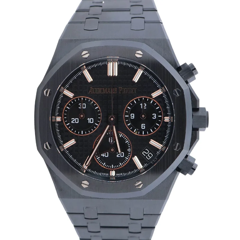 Audemars Piguet Royal Oak 41mm Black Dial Watch Ref# 26240CE.OO.1225CE.01