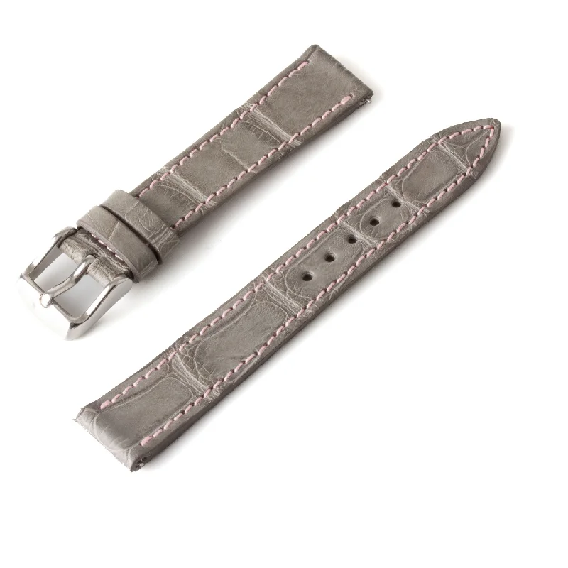 Bracelet montre "Solo" Alligator - Largeur 16mm / Taille S (n° 1)