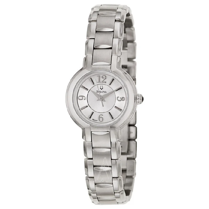 Bulova Women's 96L147 Dress Classic Round Stainless Steel Watch