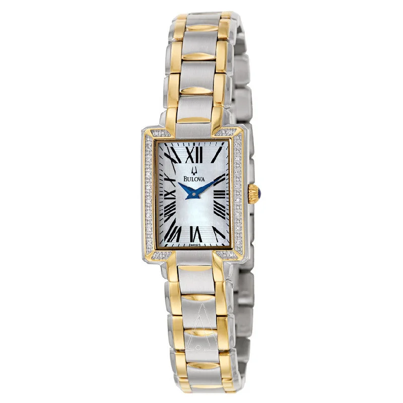 Bulova Women's 98R157 Two tone bracelet Watch