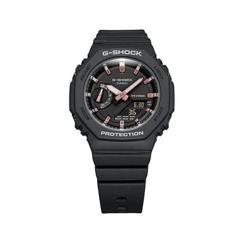 Casio Women's Watch - G-Shock Black Analog-Digital Dial Resin Strap | GMAS2100-1A