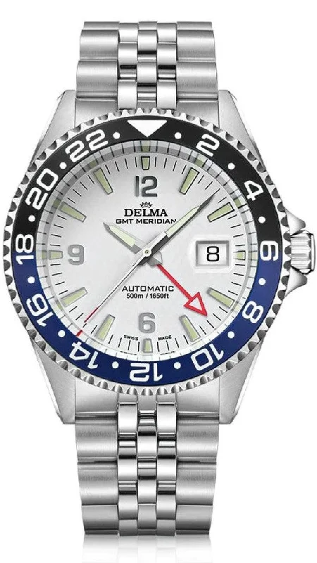 DELMA - Santiago GMT Quartz | 41702.648.6.014