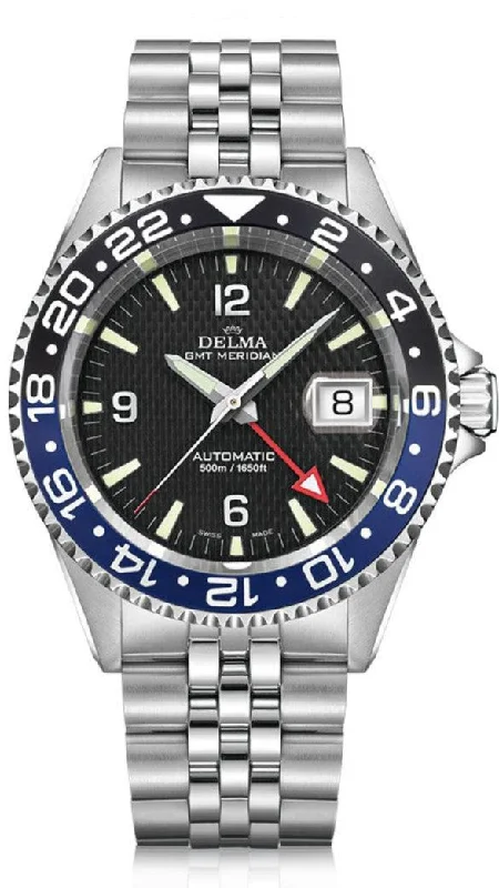 DELMA - Santiago GMT Quartz | 41702.648.6.034