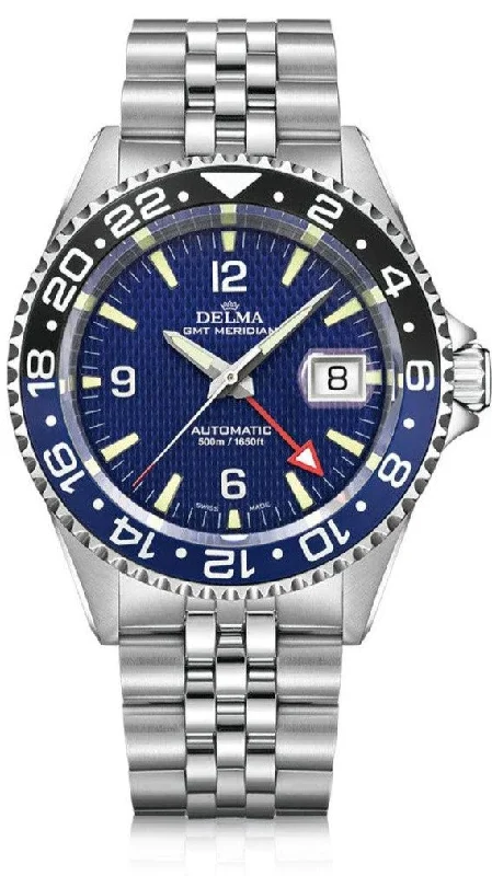 DELMA - Santiago GMT Quartz | 41702.648.6.044