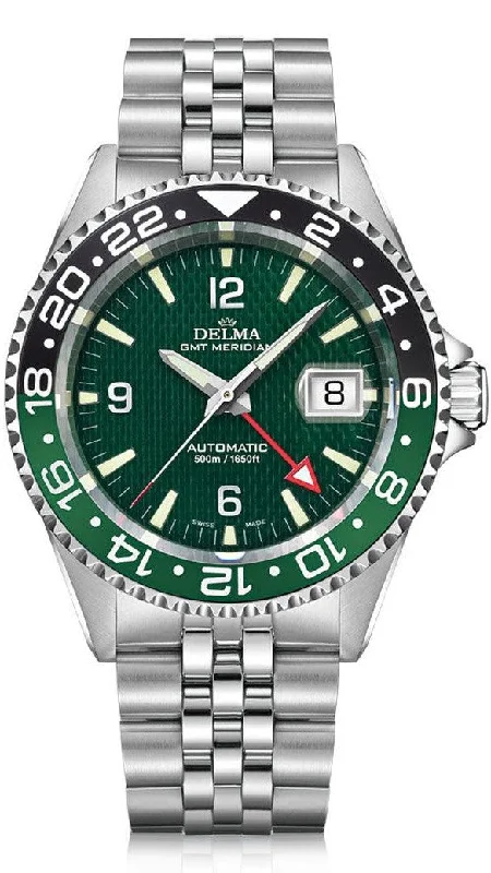 DELMA - Santiago GMT Quartz | 41702.648.6.144