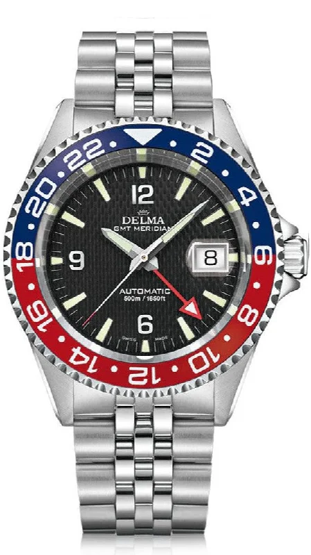 DELMA - Santiago GMT Quartz | 41702.648.6P034