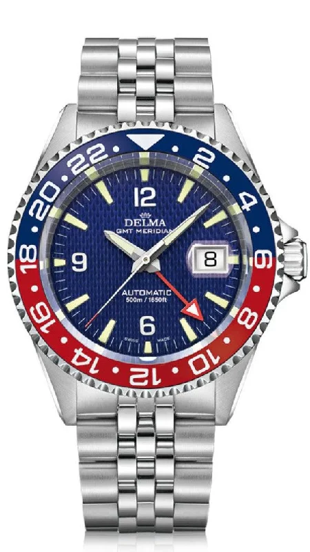 DELMA - Santiago GMT Quartz | 41702.648.6P044