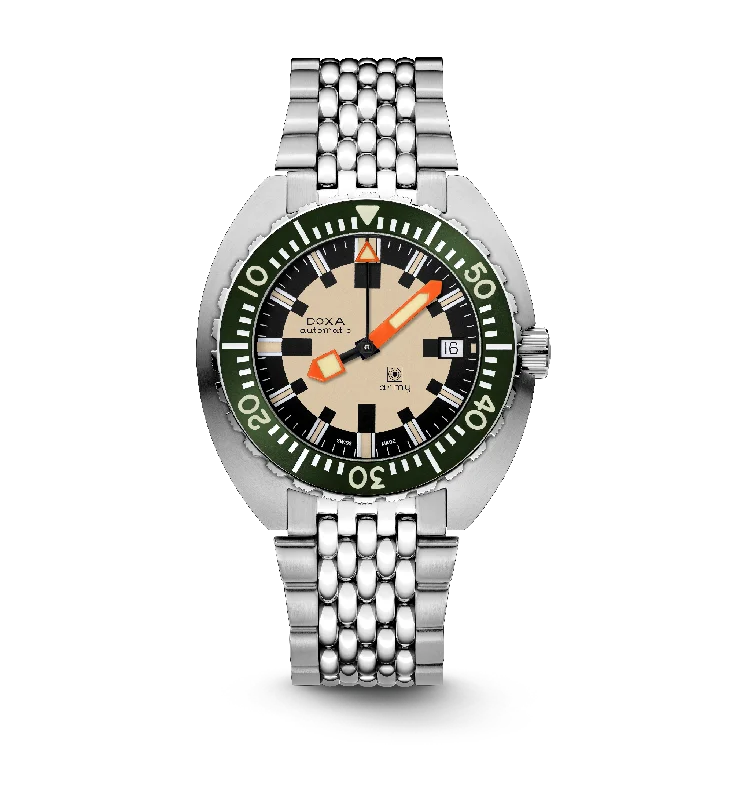 DOXA Army Stainless Steel Bezel Stainless Steel - 785.10.031G.10