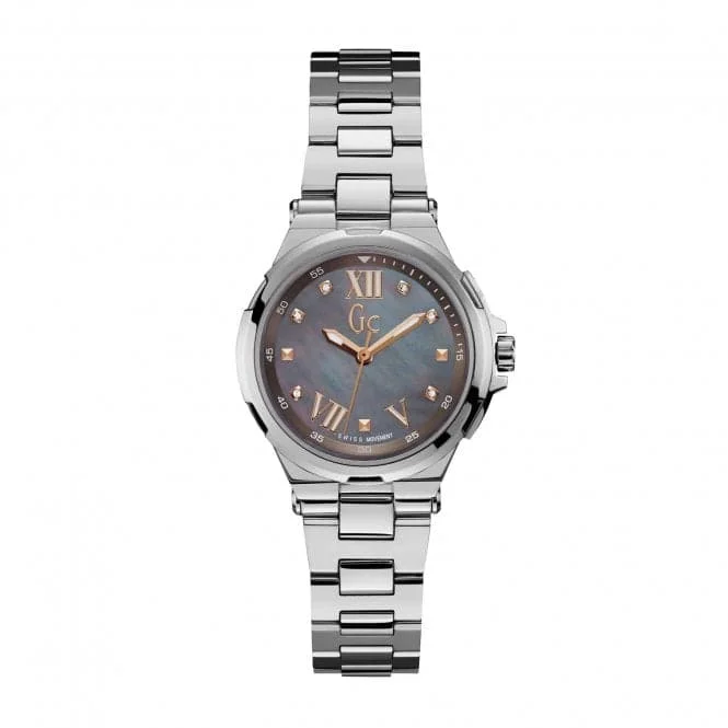 Gc Structura Grey Ladies Watch Y33103L5