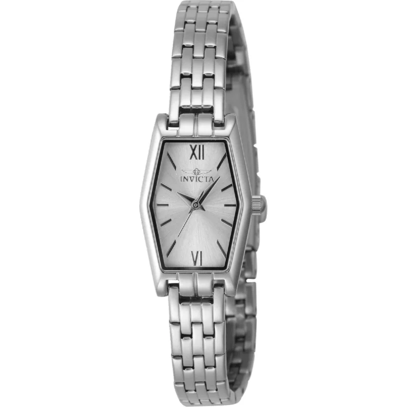 Invicta Women's Watch - Angel Quartz Silver Tone Dial Stainless Steel Bracelet | 48122