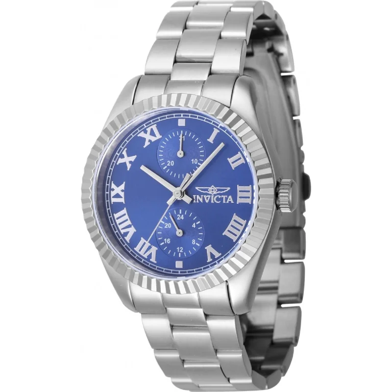 Invicta Women's Watch - Specialty Quartz Blue Dial Stainless Steel Bracelet | 47437