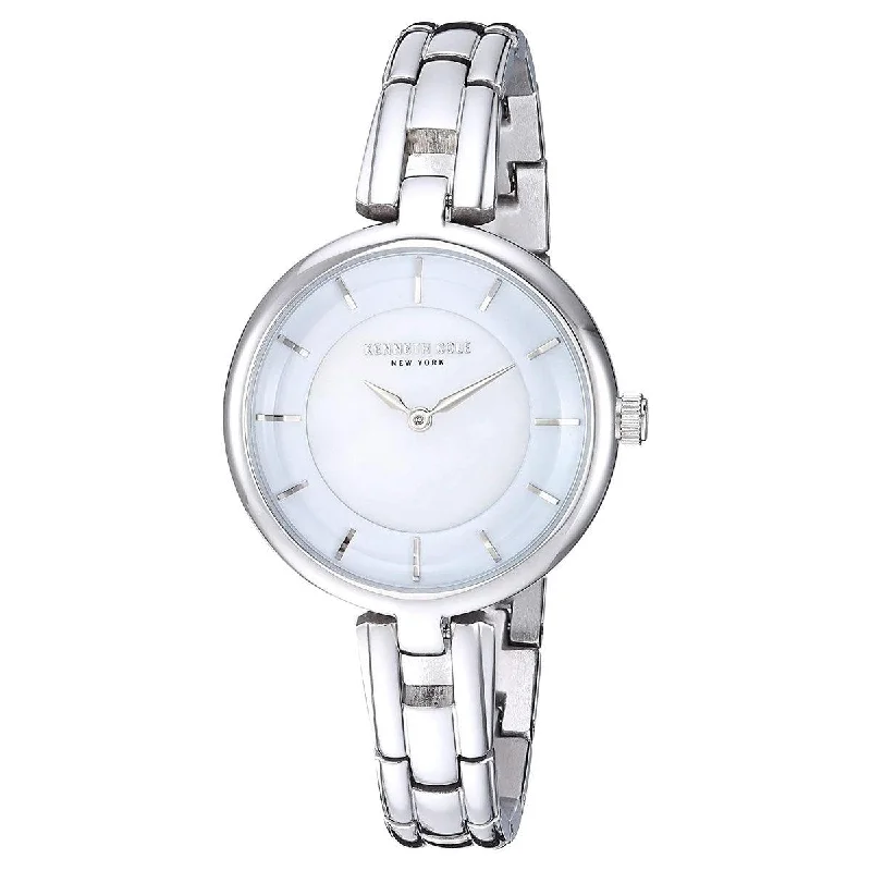 Kenneth Cole Women's Quartz Watch - Classic Mother of Pearl Dial Bracelet | KC50203001