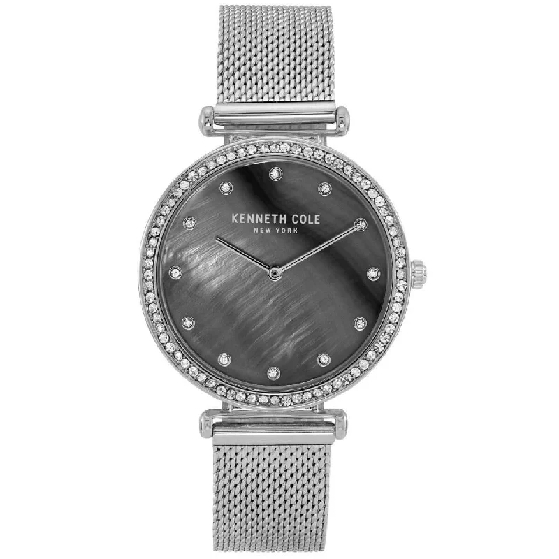 Kenneth Cole Women's Quartz Watch - Grey Mother of Pearl Dial Bracelet | KC50927001