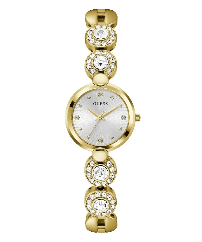 Guess Ladies Stardom Gold Tone Recycled Steel Watch GW0757L2