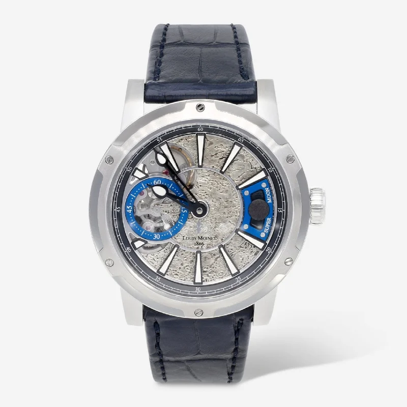 Louis Moinet Super Moon Stainless Steel LE Automatic Men's Watch LM-75.10.MO-A