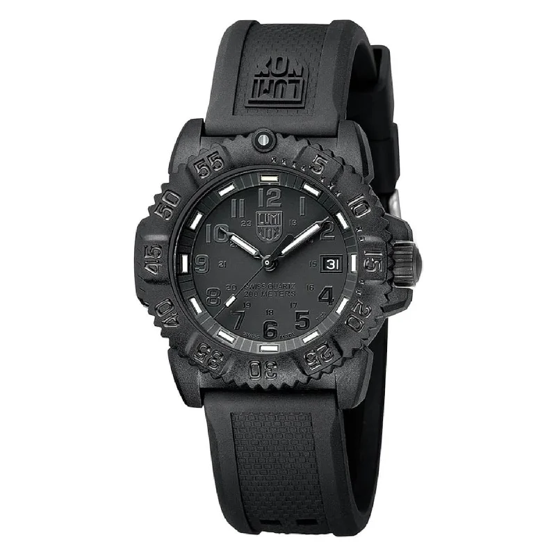 Luminox 7051 Blackout Women's Navy SEAL Colormark Dive Watch