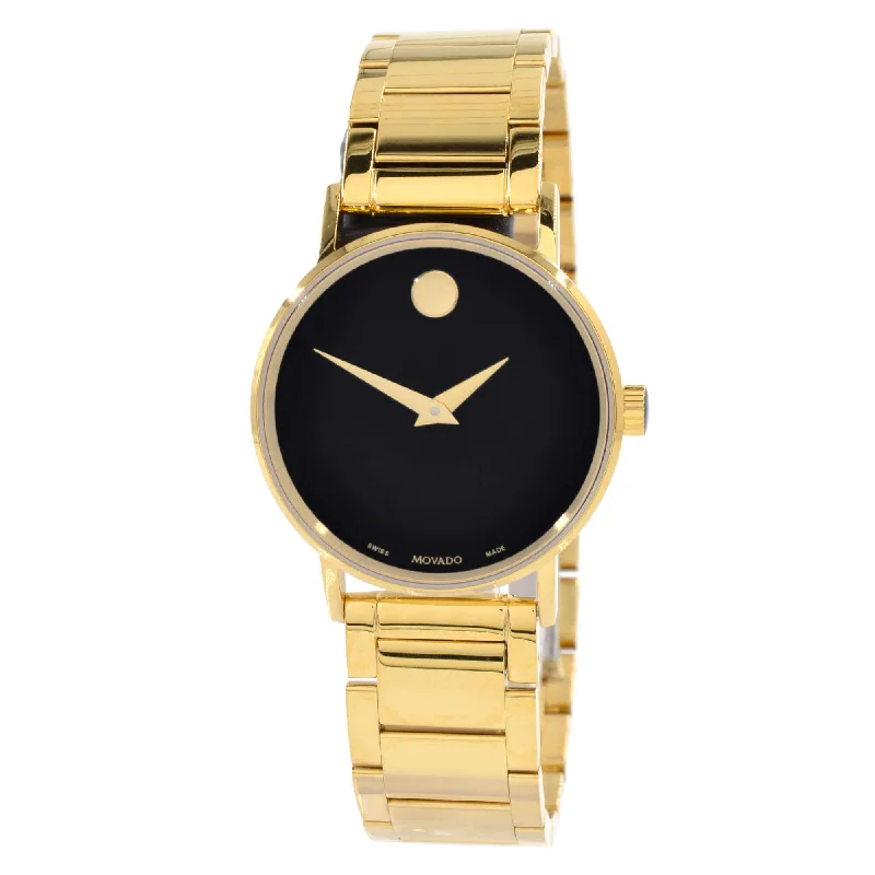 Movado Museum Classic Stainless Steel  Women's Quartz Watch 0607237