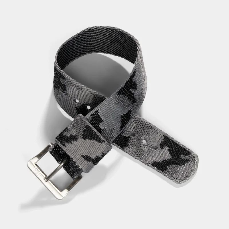 Single Pass Shadow Camo Jacquard Watch Strap