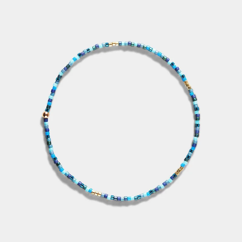 Oskar Gydell Miyuki Bracelet Blue Mix