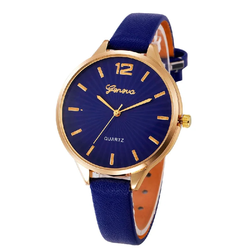 Popular Womens Watches Women's Watch 1PC Women Metal Strap Watch Men's Fashion leather Watch drop shipping jun12