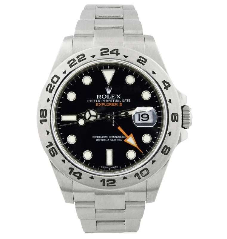 Rolex Explorer II 42mm Black Dial Watch Ref# 216570