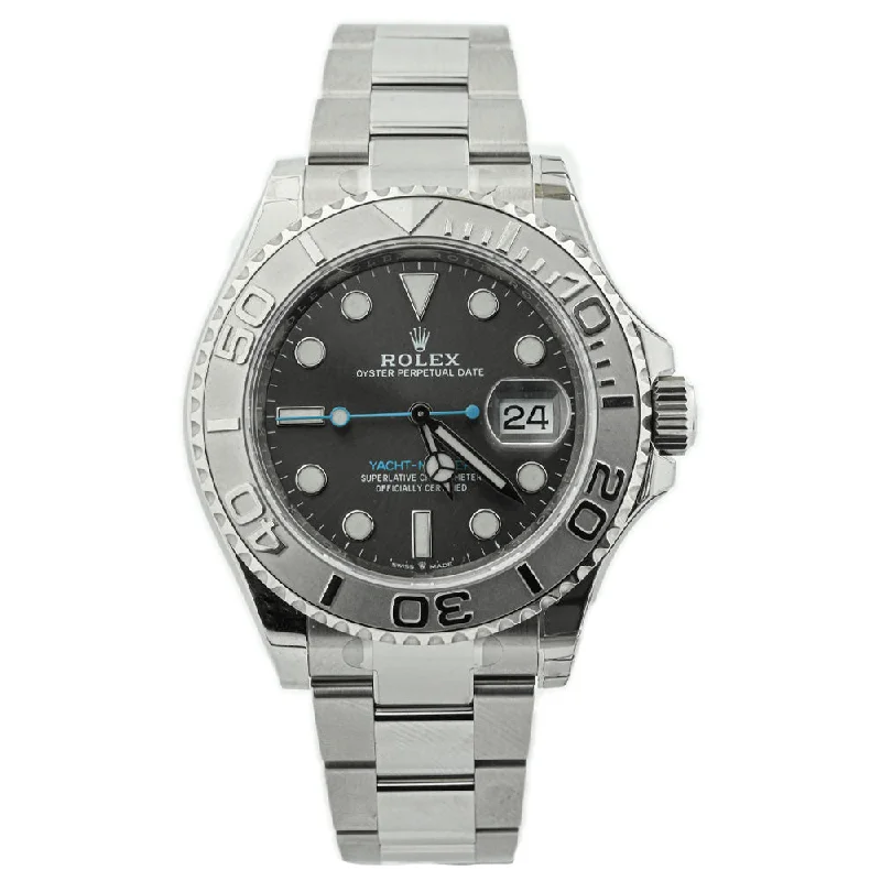 Rolex Yacht Master 40mm Rhodium Dial Watch Ref# 126622