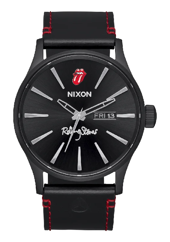 Rolling Stones Sentry Leather - All Black