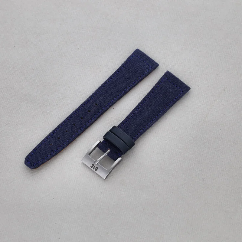 Sample Sale - The Royal Ripstop Leather Watch Strap - 20mm