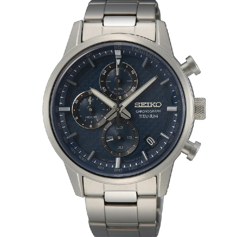 Seiko SSB387P Chronograph Titanium