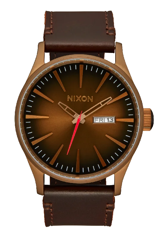 Sentry Leather - Bronze / Black