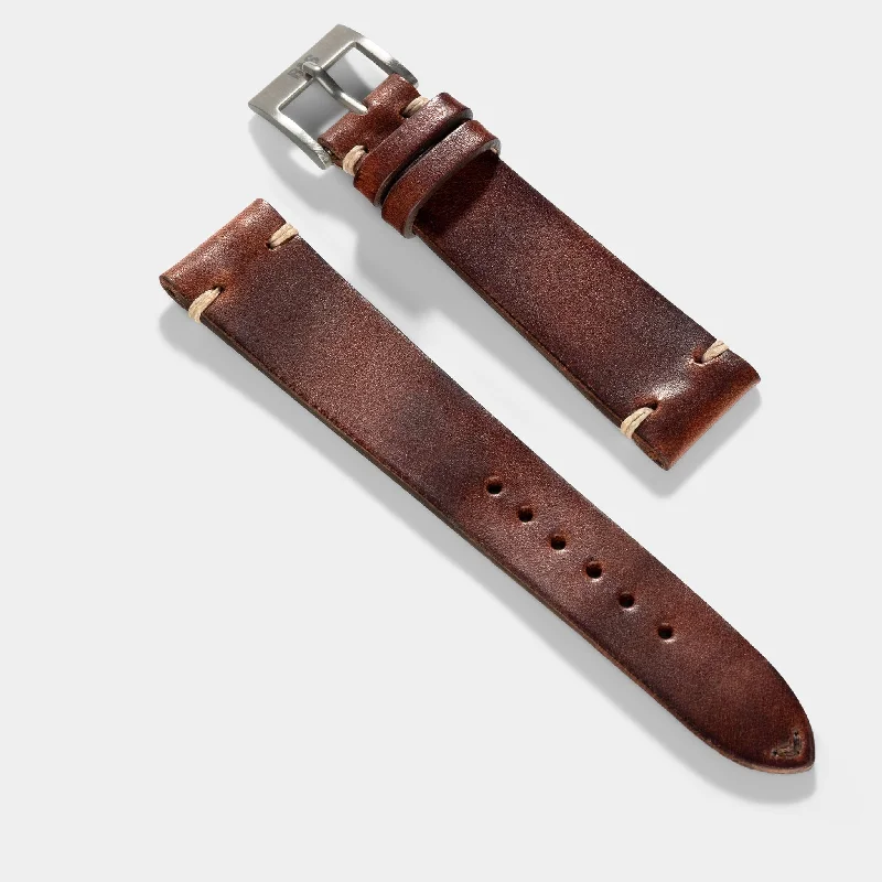 Siena Brown Leather Watch Strap