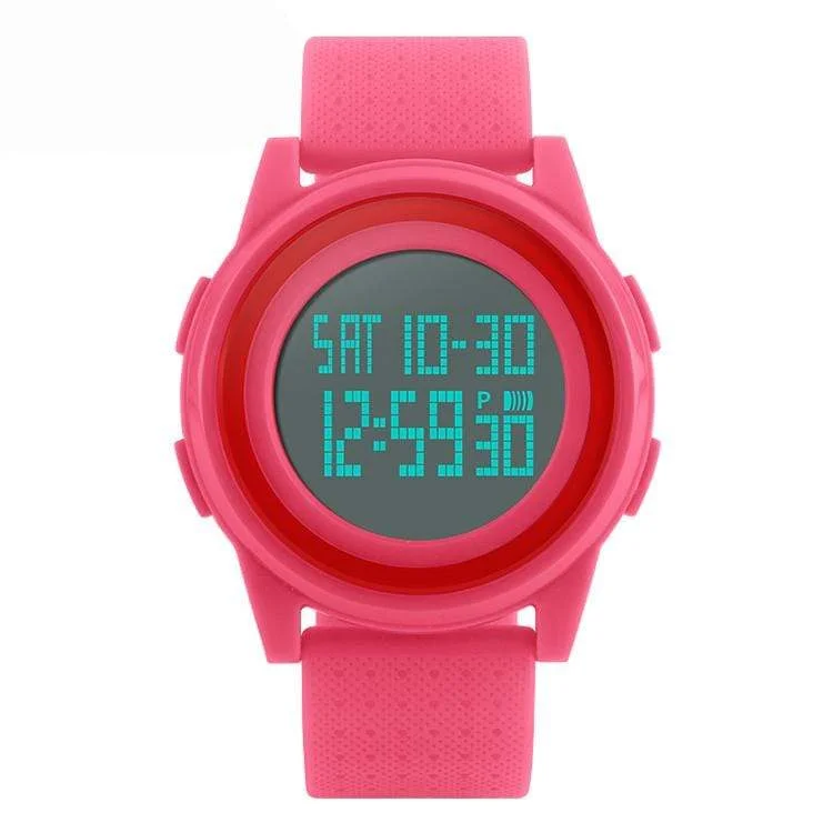 Skmei 1206 Original Digital Waterproof ultra thin Sports watch for Men & Women