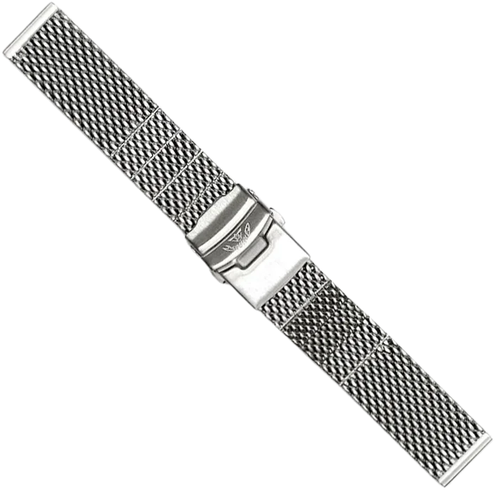 Squale Mesh Steel Bracelet Polished 20mm