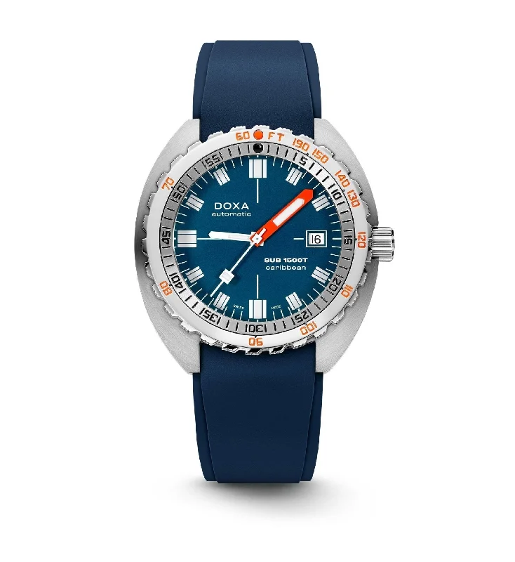 DOXA Sub 1500T Caribbean Rubber - 883.10.201.10