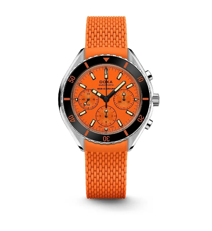 DOXA Sub 200 C-Graph Professional Rubber - 798.10.351.10