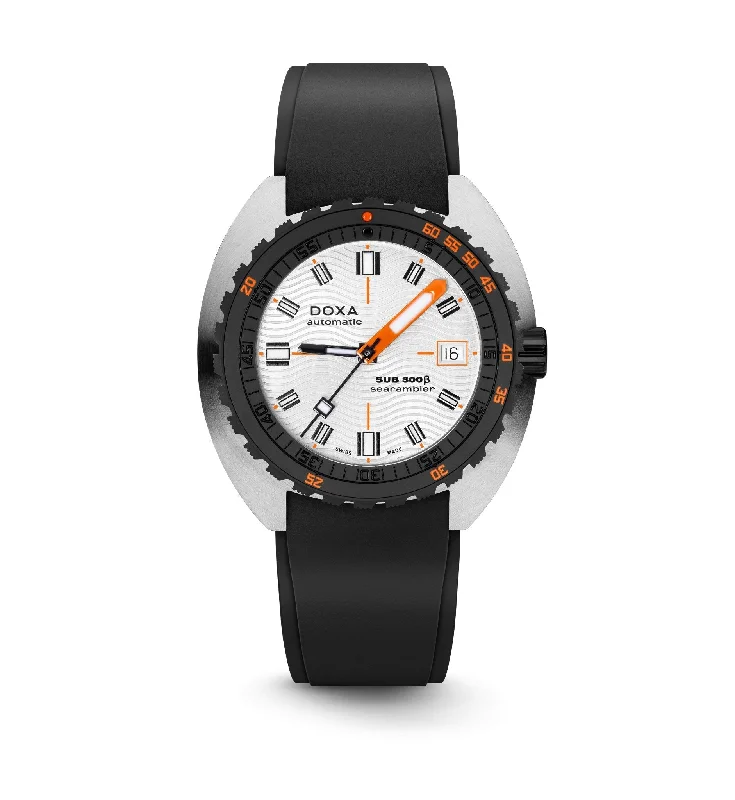 DOXA Sub 300 Beta Searambler Rubber Black - 830.10.021.10