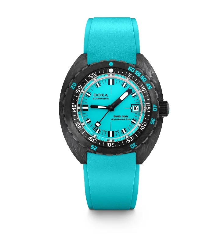 DOXA Sub 300 Carbon Aquamarine Turquoise - 822.70.241.25