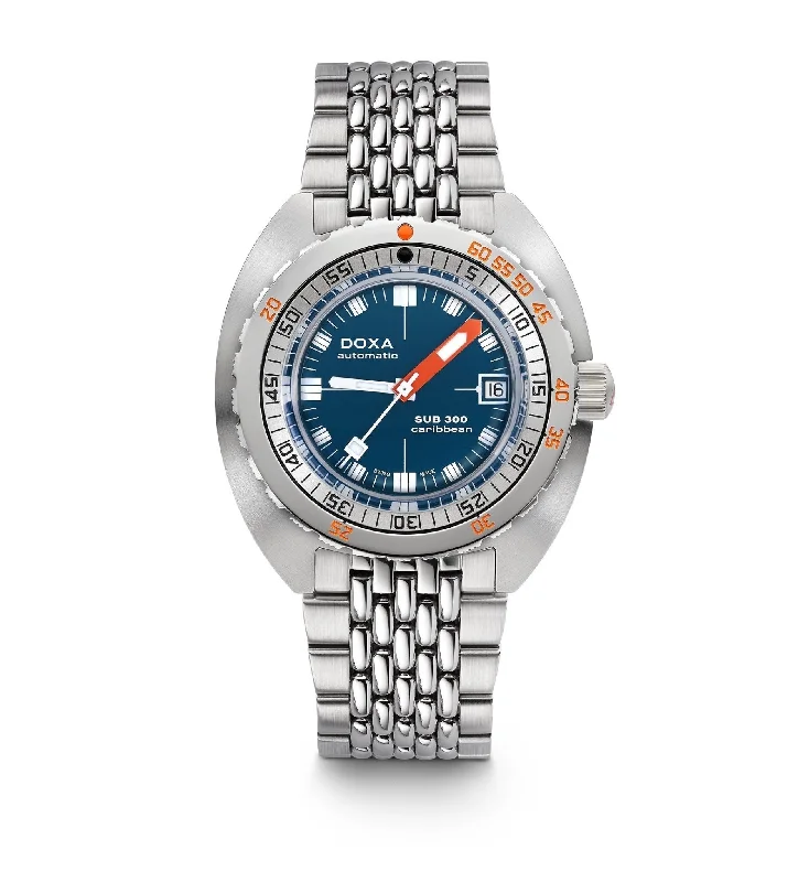 DOXA Sub 300 Caribbean Stainless Steel - 821.10.201.10