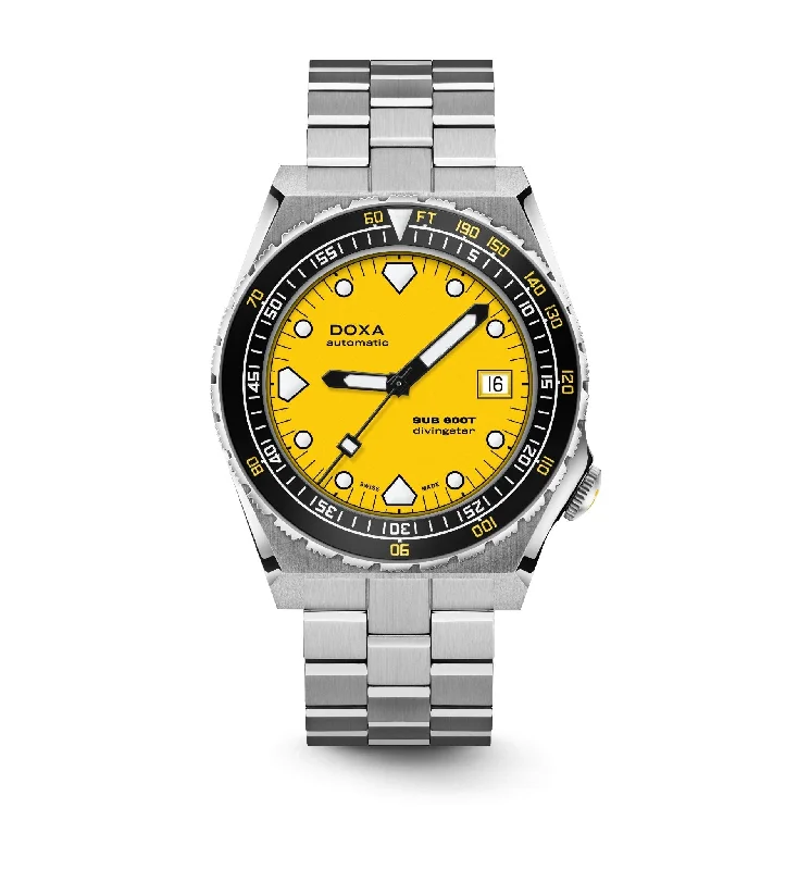 DOXA Sub 600T Divingstar Stainless Steel Ceramic - 862.10.361.31-N